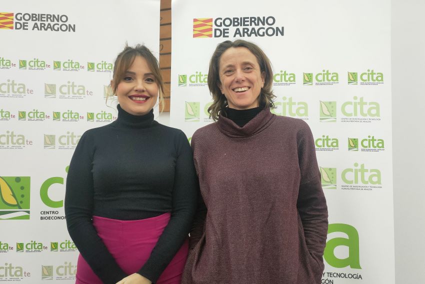 Maru Díaz presenta en Teruel un proyecto sobre innovación alimentaria que desarrollará el CITA