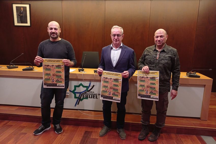 Arranca la XII edición del Circuito de Cross Escolar de la comarca de Teruel