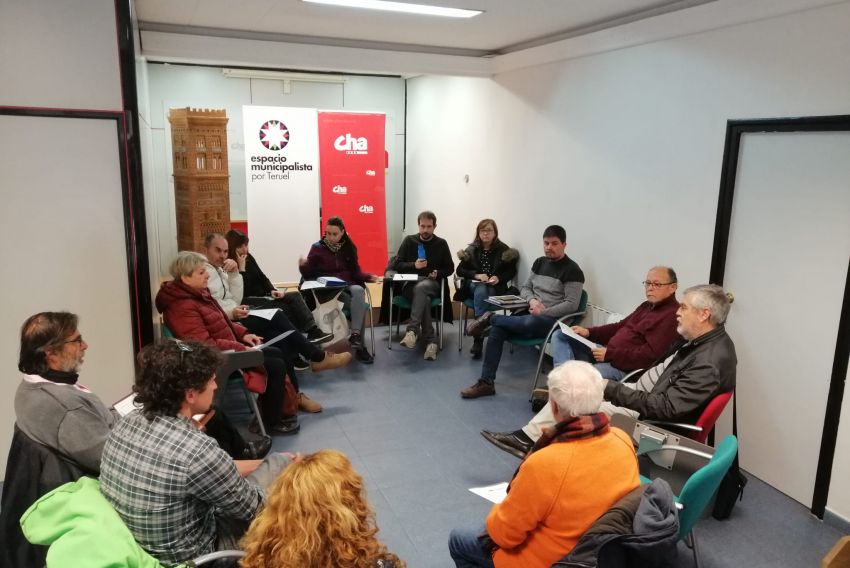 Chunta Aragonesista y EMT acuerdan concurrir juntos a las elecciones municipales en la ciudad de Teruel