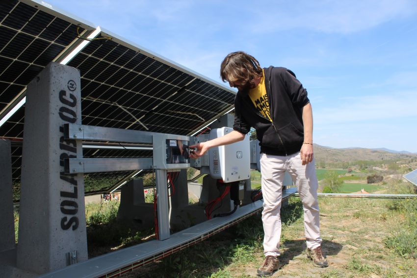 La primera comunidad energética que se pone en marcha en Aragón ya produce electricidad desde Luco de Jiloca