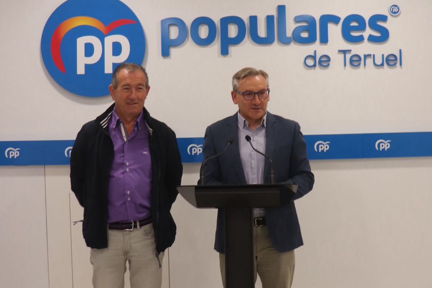El Partido Popular achaca sus 212 listas electorales en Teruel a que se ha 
