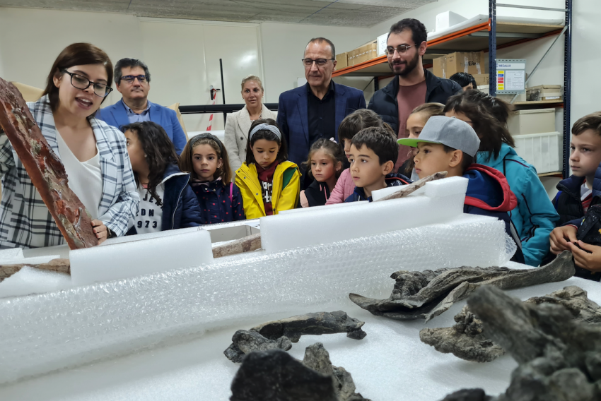 La Fundación Dinópolis expone fósiles inéditos con motivo del Día Internacional de los Museos