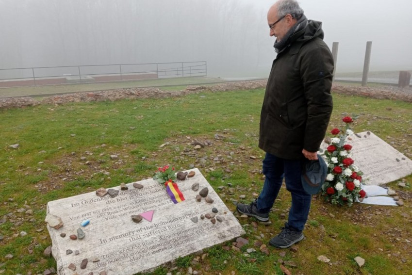 Juan Manuel Calvo, presidente de Amical Mauthausen: “Me preocupa que los partidos democráticos compren el discurso de la extrema derecha”