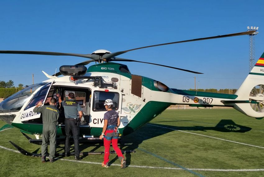 La Guardia Civil localiza sano y salvo en La Ginebrosa al ciudadano francés desaparecido en Calanda