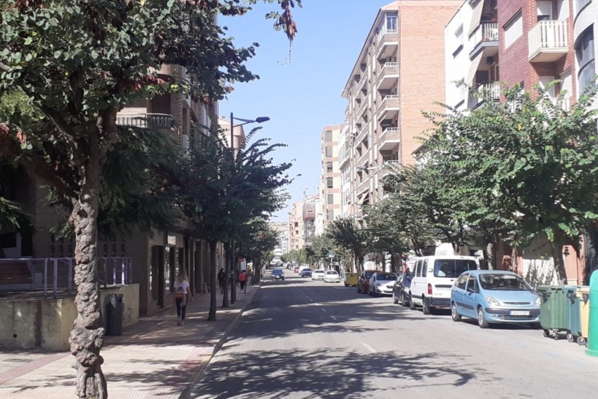 El asfaltado de la avenida Aragón de Alcañiz se iniciará el 16 de octubre