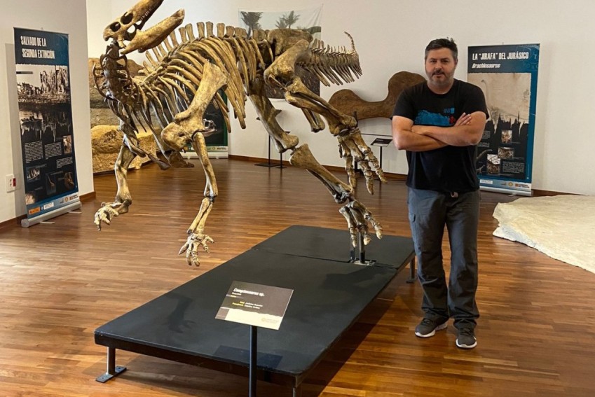 Marco Antonio Bernal, director del centro PaleoMágina en Jaén: “La Fundación Dinópolis es un modelo de cómo hacer de los fósiles un motor económico”