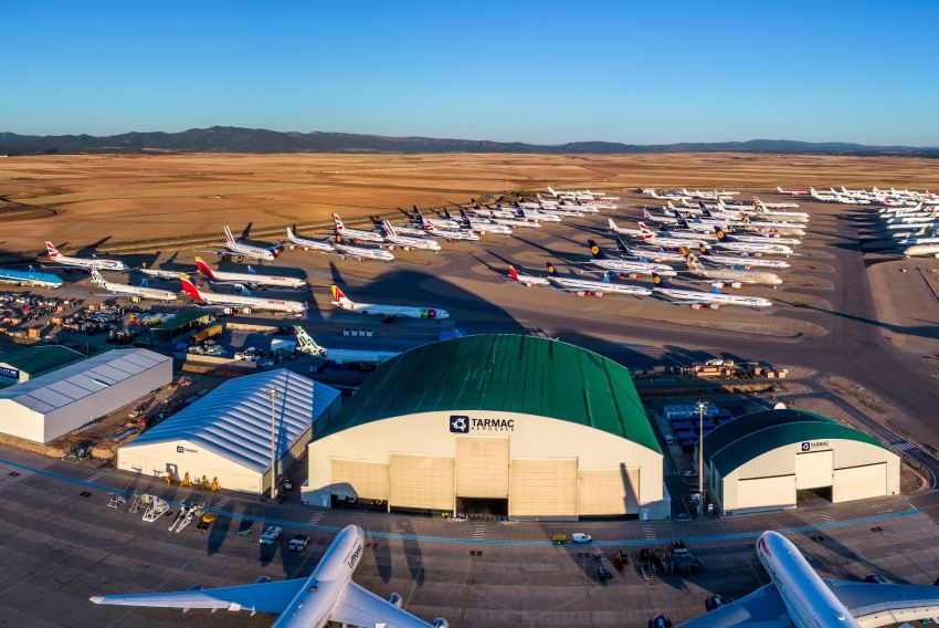 La ampliación del Aeropuerto de Teruel toma forma con 70 nuevas plazas de estacionamiento