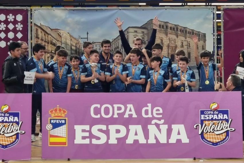 Los cadetes e infantiles de Las Viñas se proclaman campeones de España