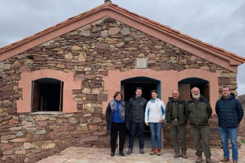 Gestión Forestal invierte 60.000 euros en acondicionar un refugio en el monte de Castelfrío