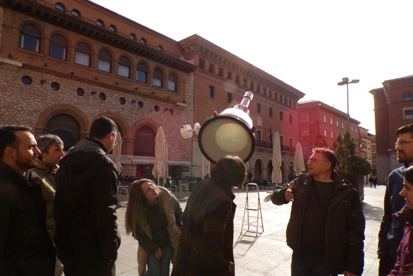 El Cefca adquiere un telescopio solar para las actividades divulgativas que realiza