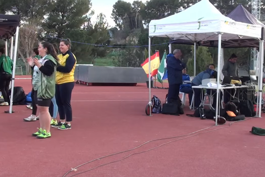 Elena Sanz supera su mejor marca de la temporada en el Campeonato de España de Lanzamientos Largos de Invierno