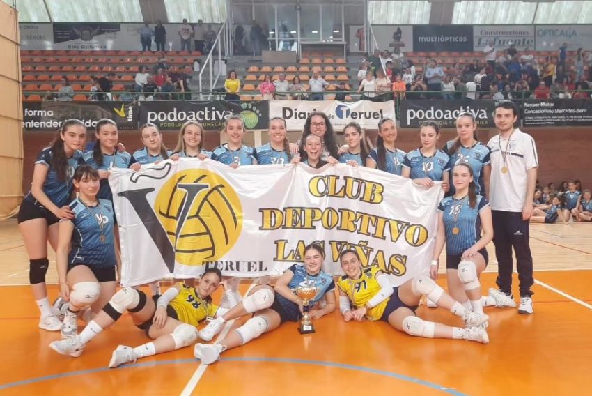 Las Viñas, campeón provincial de voley en categoría cadete