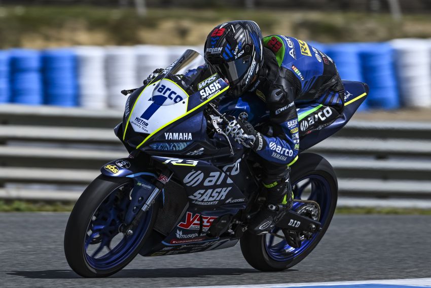 Gonzalo Sánchez arranca con buen pie en el circuito de Jerez