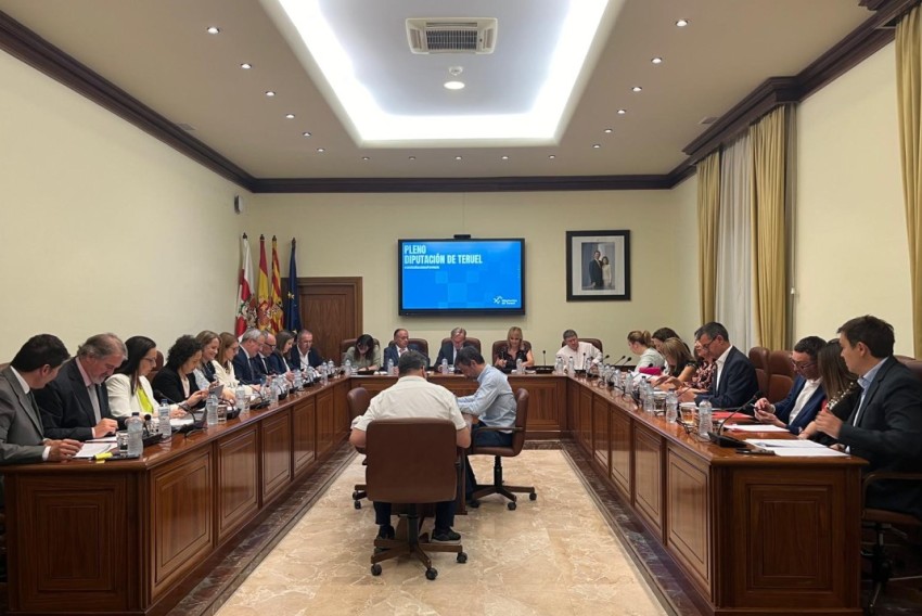 La Diputación de Teruel incorpora 8,7 millones de euros a su presupuesto para 2024 tras la liquidación del año 2023