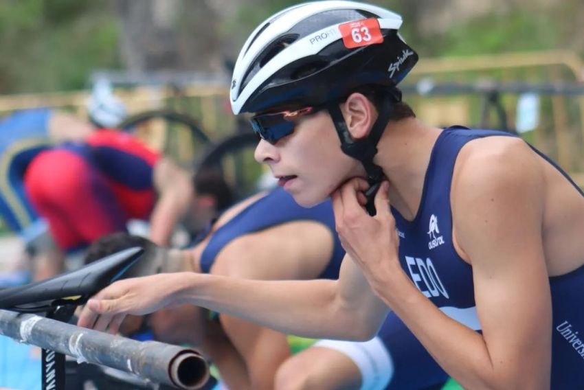 Izan Edo, subcampeón en el Campeonato de España Universitario