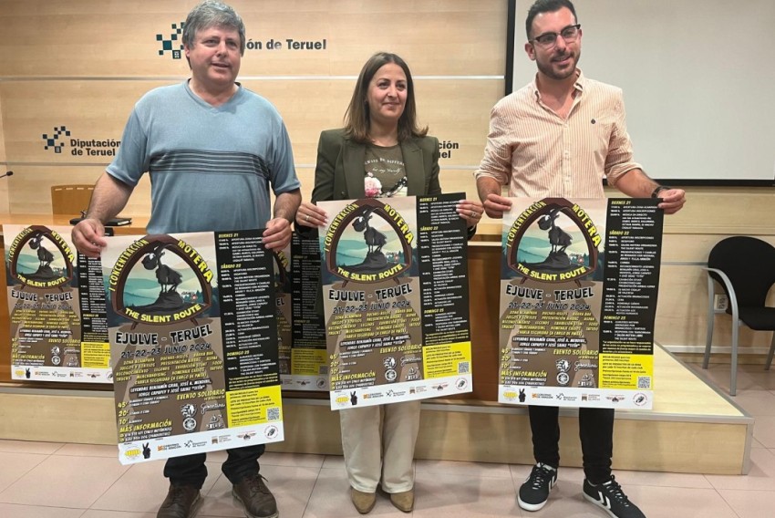 Ejulve celebra la I Concentración Motera de la Silent Route del 21 al 23 de junio