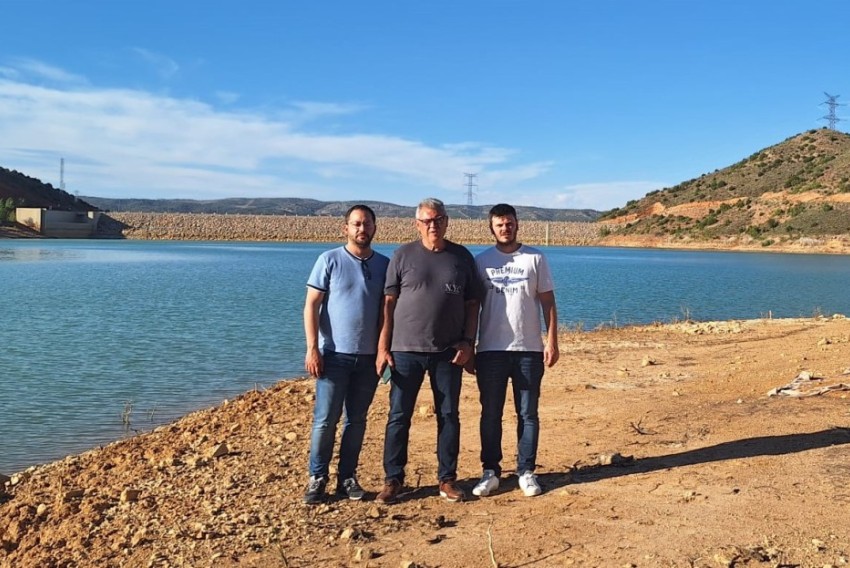 El bajo nivel del embalse de Las Parras por la sequía deja al descubierto restos humanos cerca del lugar donde se catalogó patrimonio de la Edad de Hierro