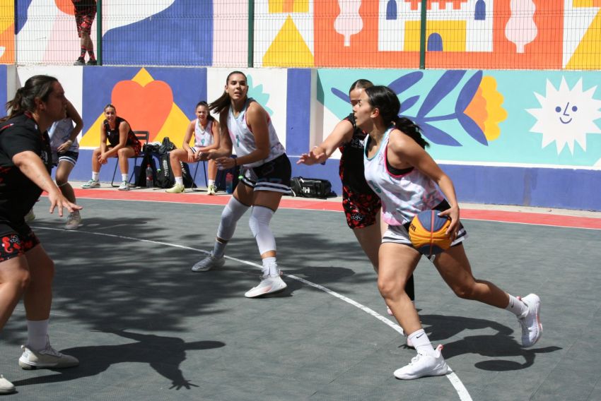 Alcañiz reúne 52 jugadores en el Circuito Aragón de Básket 3x3