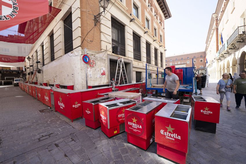 Las peñas adelantan este viernes la actividad en sus locales con la retransmisión de la Eurocopa