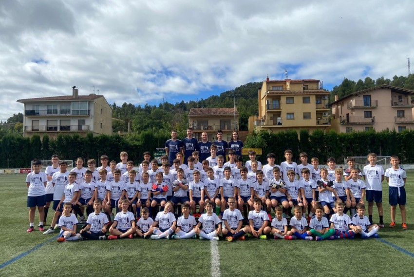 Más de 200 niños y niñas en los campus de fútbol de Valderrobres