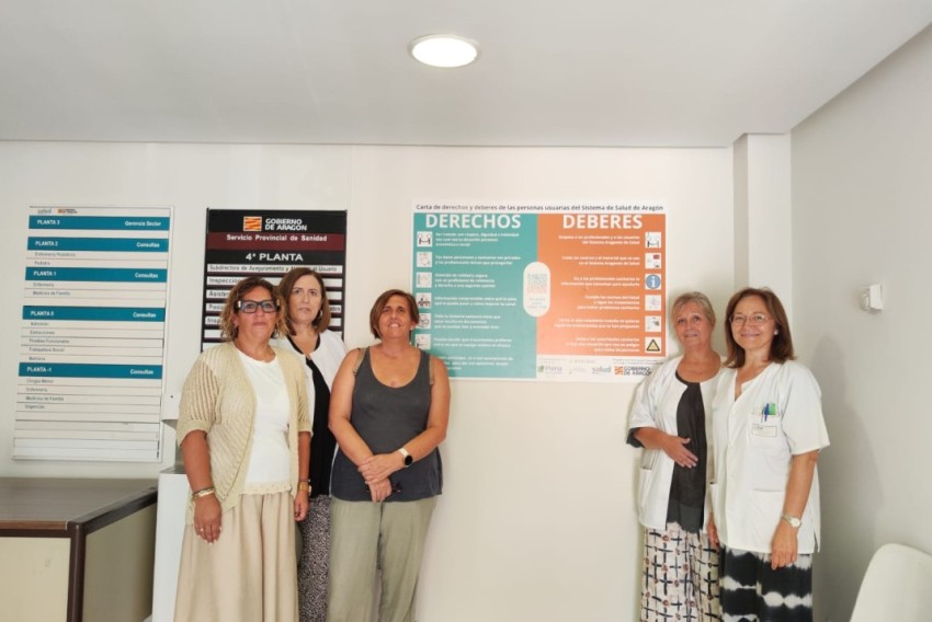 La Carta de Derechos y Deberes de los usuarios del Sistema de Salud de Aragón se publica en lectura fácil