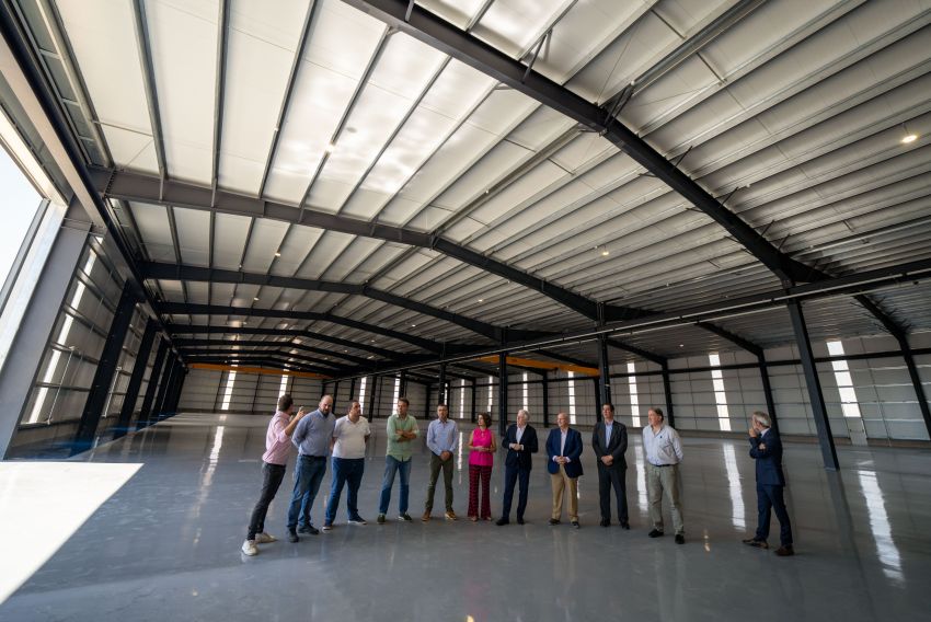 La obra del hangar para haps tipo zepelín del Aeropuerto de Teruel se encarece en 7 millones hasta los 43,5