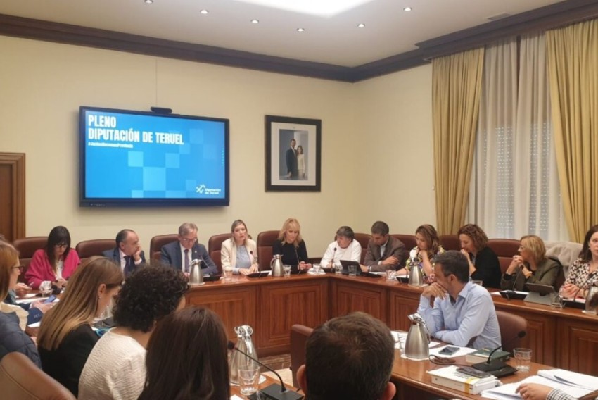 Teruel Existe solicita que el pleno de la DPT traslade al Gobierno el rechazo a la decisión del Consejo de MInistros sobre el Clúster Maestrazgo