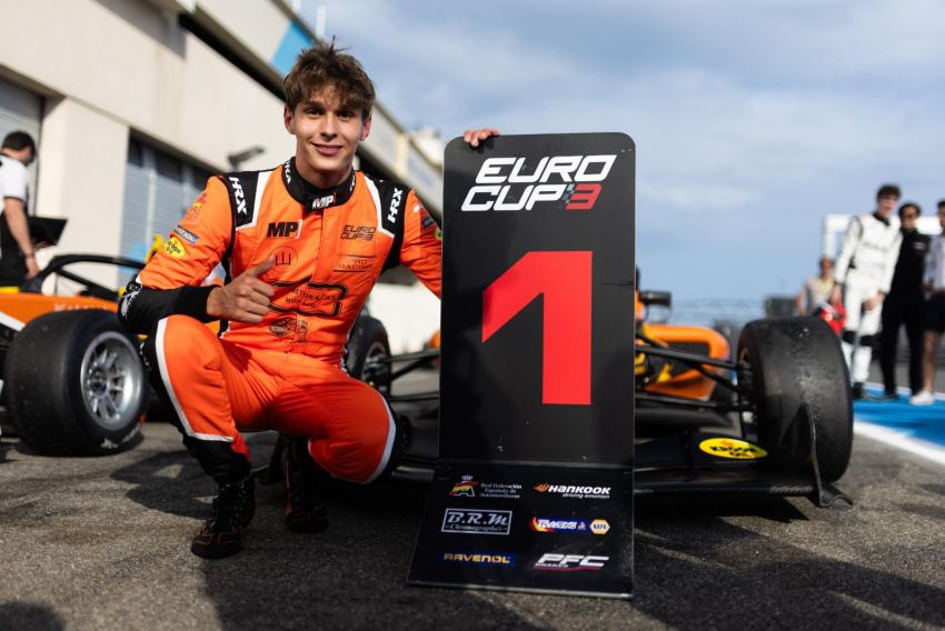 Bruno del Pino piloto de la Eurocup3: “Vamos a luchar con  el objetivo de subir  a la F3 en el año 2025”