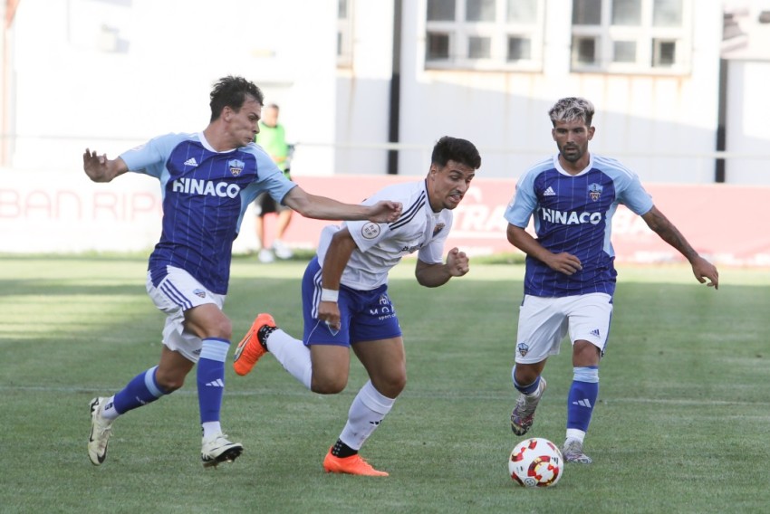 El CD Teruel no mejora su imagen de pretemporada y cae en casa ante el Lleida (0-2)