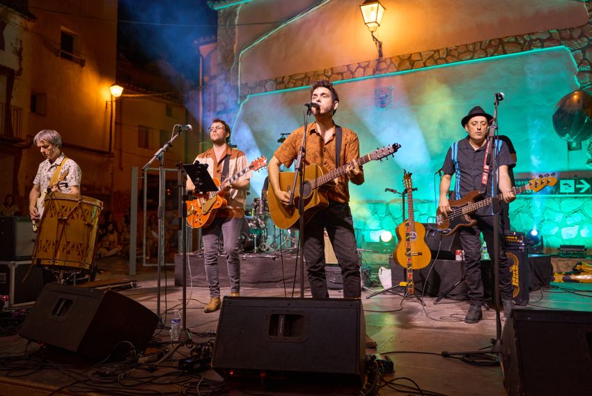 La Estrella Azul Live ofrece en Alcañiz su segundo concierto en la provincia