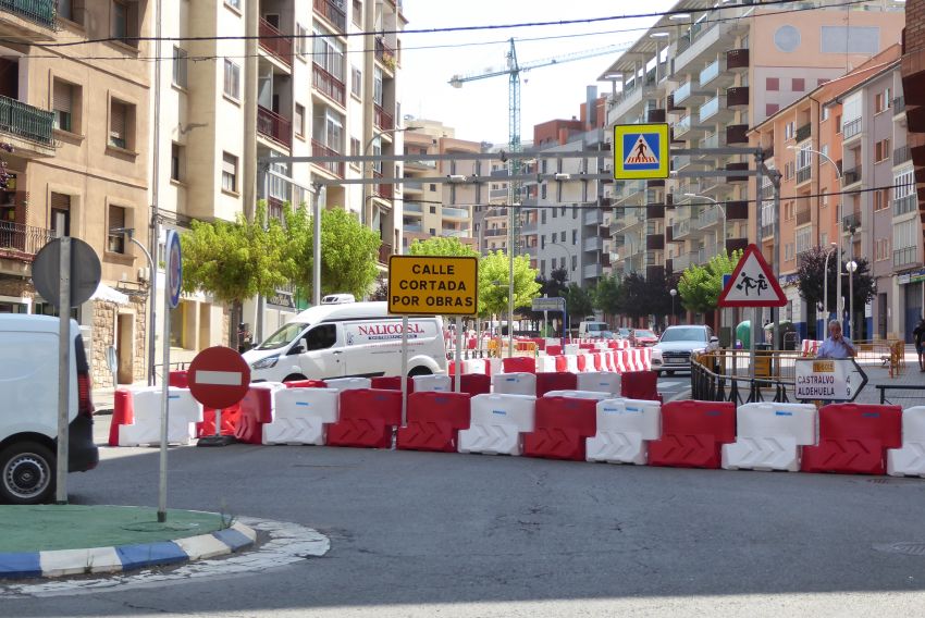 Los turolenses se cuestionan si es práctico quitar un carril de la avenida Sagunto