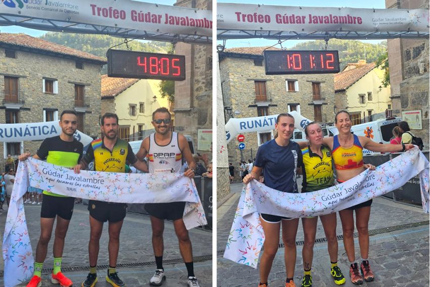 El Matarraña Team domina con firmeza la 10K de Alcalá de la Selva