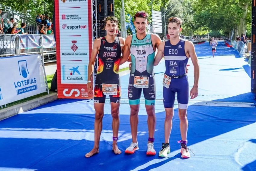 Izan Edo, tercero en el nacional de la distancia sprint