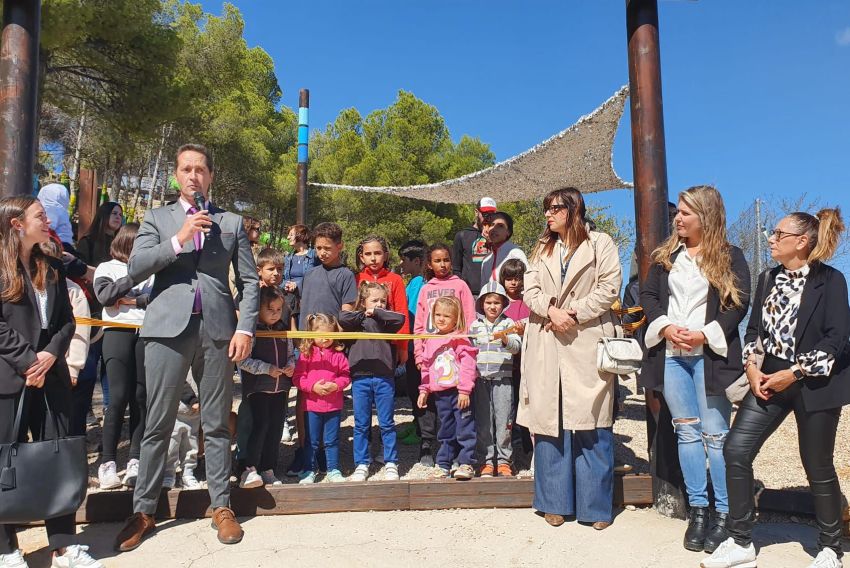 Inaugurado el parque de ocio familiar El Castelillo en el municipio de Alloza