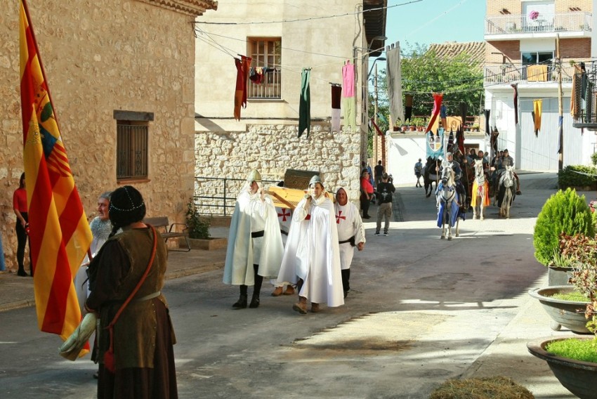 Los Templarios llegaron a Tortajada en su ruta a Caravaca de la Cruz, dejando su legado