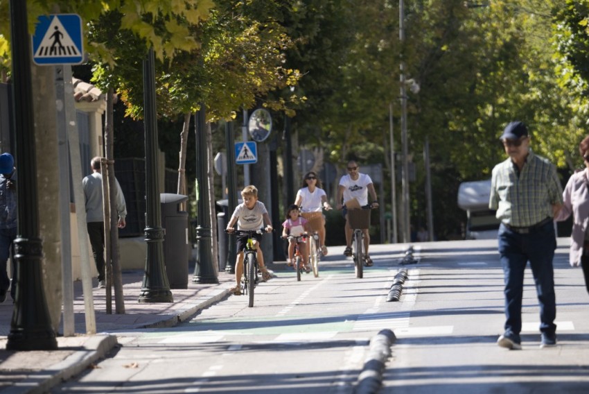 Siete días para fomentar el uso de las bicis  en la ciudad desde edades tempranas