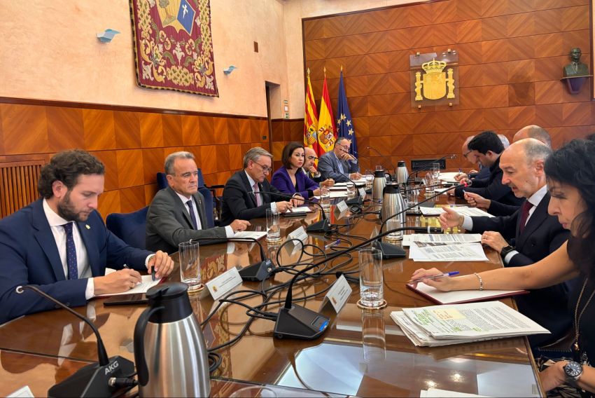 La Diputación de Teruel pide a la Confederación del Ebro más inversión en el mantenimiento de los cauces