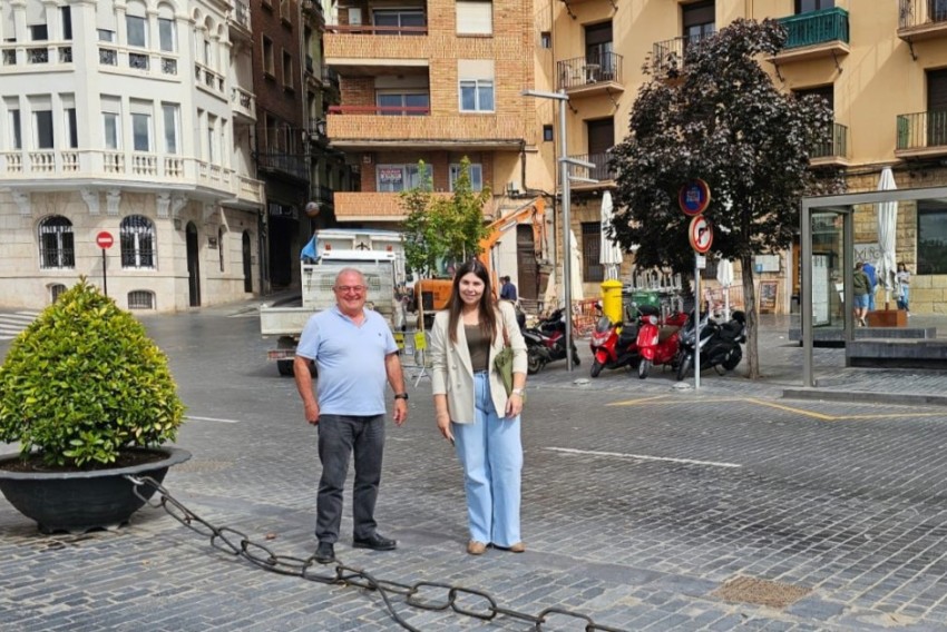 Teruel Existe propone realizar un estudio para llevar a cabo un tratamiento adecuado en el subsuelo del paseo del Óvalo