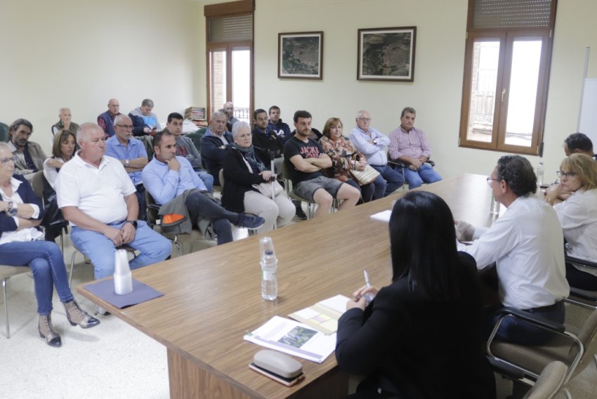 Los alcaldes del Jiloca afectados por las tormentas unen su voz ante la Confederación del Ebro