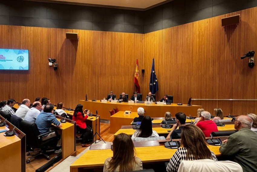 La España Vaciada presenta en el Congreso de los Diputados en Madrid un Plan de Financiación Solidaria para corregir 40 años de desigualdad