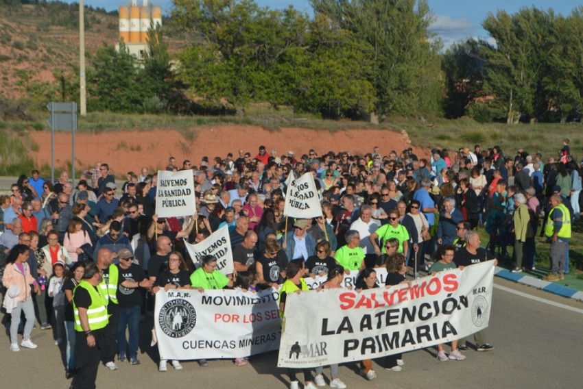 La Revuelta de la España Vaciada reivindica una sanidad integral en el medio rural