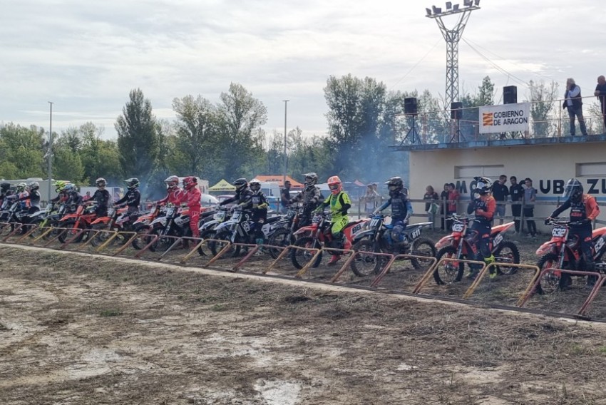 Calanda decidirá el autonómico de Motocross con Iris Alquézar líder por sólo dos puntos