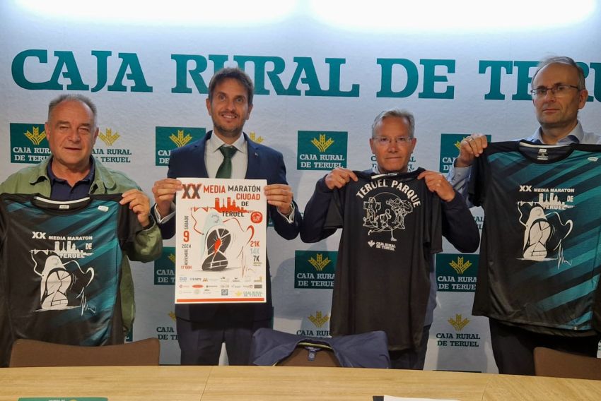 Teruel se prepara para su media maratón, que se celebrará el 9 de noviembre