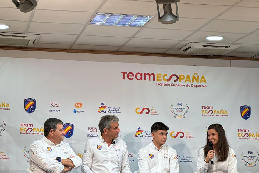 Laura Aparicio, con  “la misma ilusión o más” ante los FIA Motorsport Games de Valencia