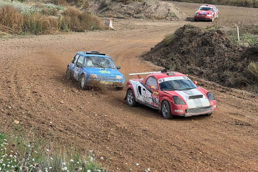 Buen ambiente a pesar del barro en el AutoCross de Calamocha