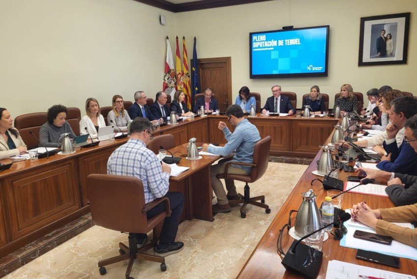 La Diputación de Teruel aprueba otra partida de 80.000 euros para reparar los daños ocasionados por las tormentas de agosto y septiembre