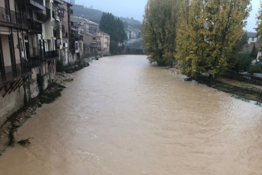 Las lluvias de este jueves en los Puertos de Beceite pueden crecer el Bergantes, Algars y Matarraña