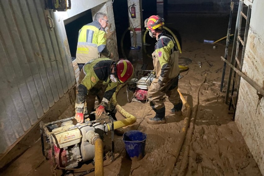 Bomberos de la DPT: “Es una gozada trabajar en el sector Aragón y no escatimamos esfuerzos”