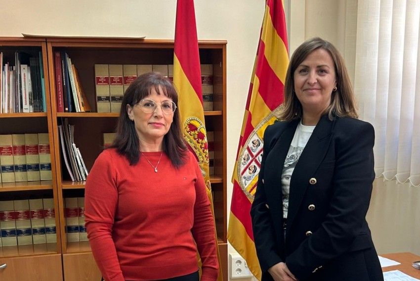 Natividad Teresa Vicente Quílez, nueva jefa de la oficina delegada del Gobierno de Aragón en Calamocha