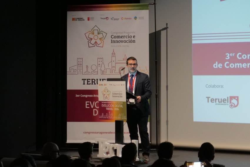 El tercer Congreso Aragonés de Comercio e Innovación reúne en Teruel a más de 240 profesionales de varias comunidades